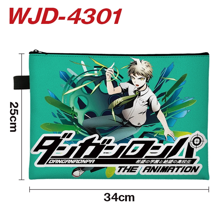 Dangan-Ronpa Anime Full Color A4 Document Bag 34x25cm  WJD-4301