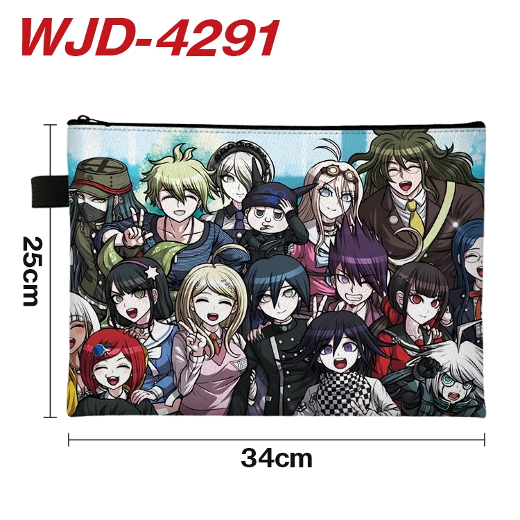 Dangan-Ronpa Anime Full Color A4 Document Bag 34x25cm  WJD-4291