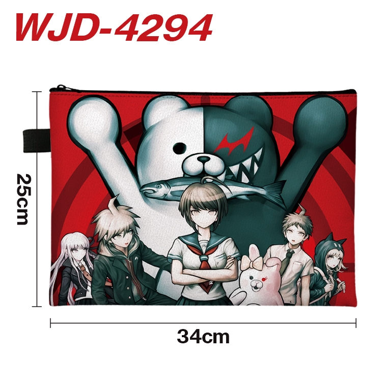 Dangan-Ronpa Anime Full Color A4 Document Bag 34x25cm  WJD-4294