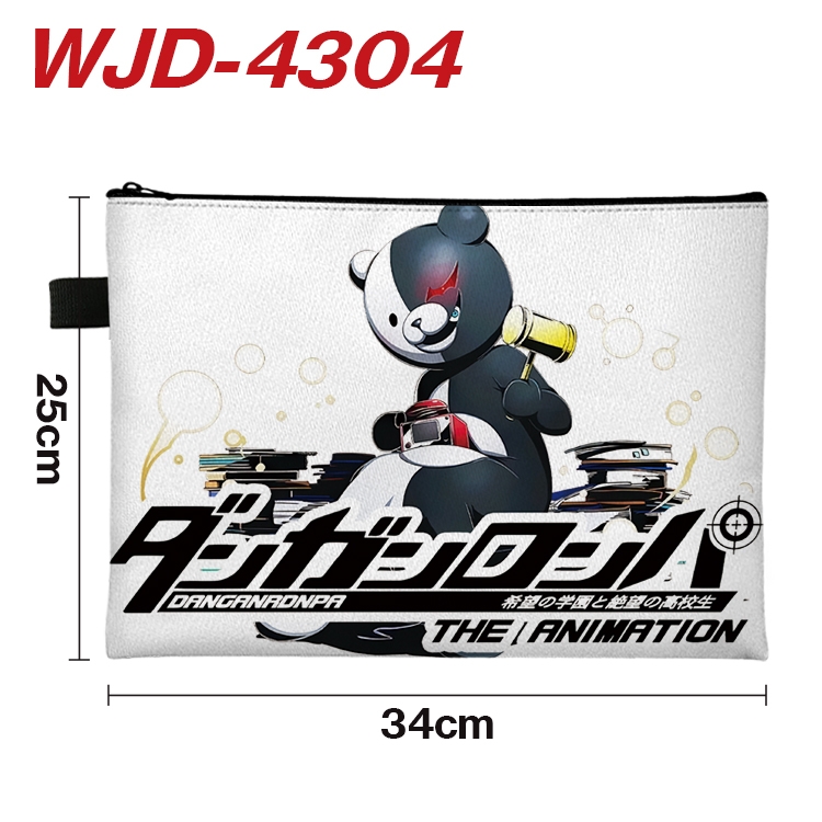 Dangan-Ronpa Anime Full Color A4 Document Bag 34x25cm WJD-4304