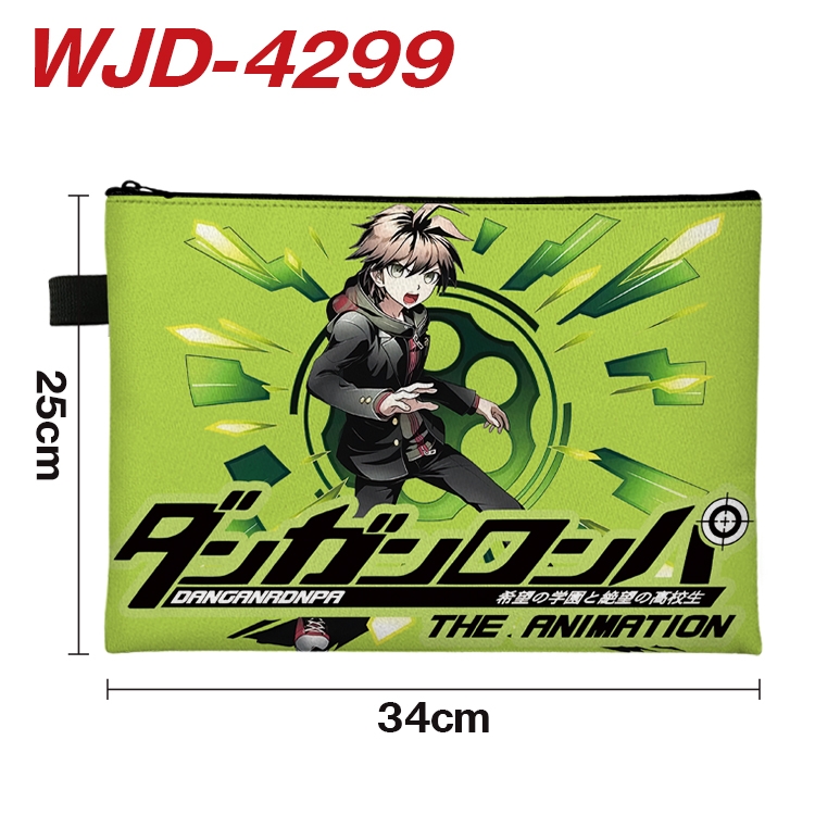 Dangan-Ronpa Anime Full Color A4 Document Bag 34x25cm WJD-4299