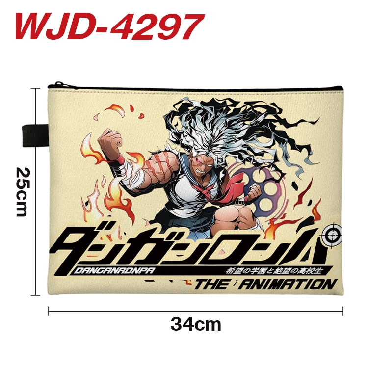 Dangan-Ronpa Anime Full Color A4 Document Bag 34x25cm  WJD-4297