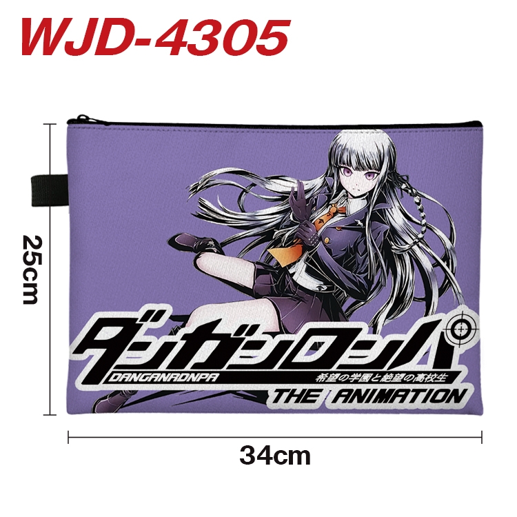 Dangan-Ronpa Anime Full Color A4 Document Bag 34x25cm  WJD-4305