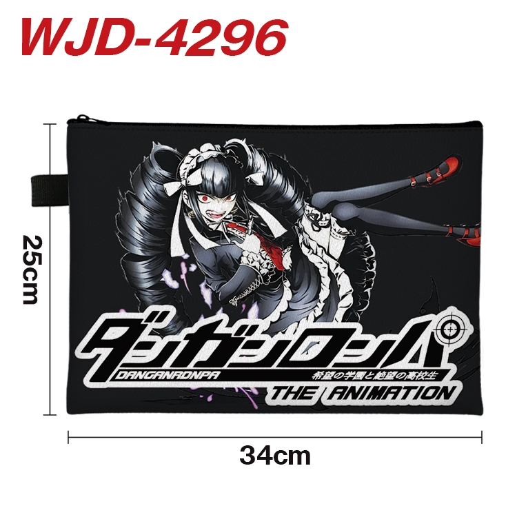 Dangan-Ronpa Anime Full Color A4 Document Bag 34x25cm  WJD-4296