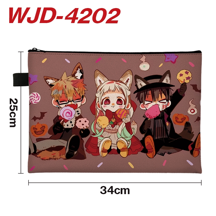 Toilet-bound Hanako-kun Anime Full Color A4 Document Bag 34x25cm WJD-4202