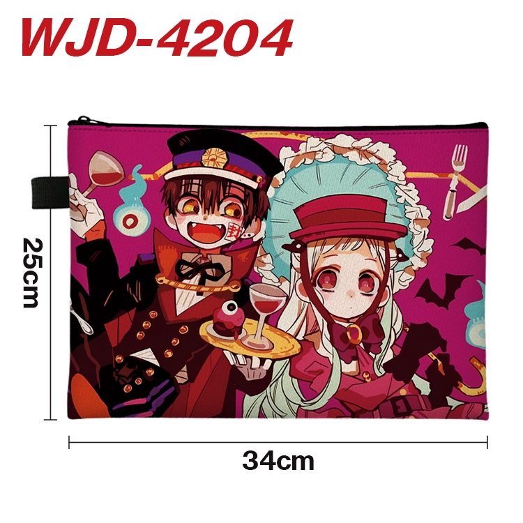 Toilet-bound Hanako-kun Anime Full Color A4 Document Bag 34x25cm WJD-4204