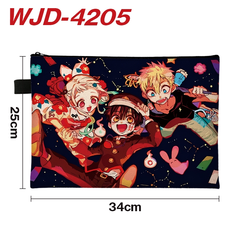 Toilet-bound Hanako-kun Anime Full Color A4 Document Bag 34x25cm  WJD-4205