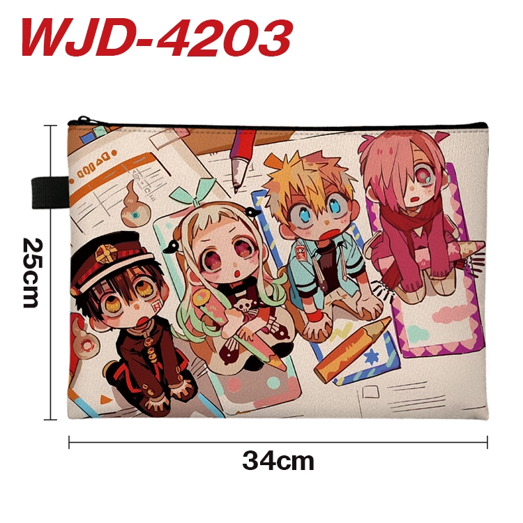 Toilet-bound Hanako-kun Anime Full Color A4 Document Bag 34x25cm WJD-4203