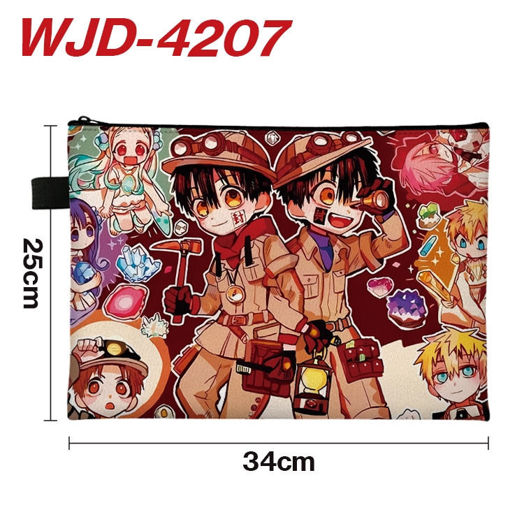 Toilet-bound Hanako-kun Anime Full Color A4 Document Bag 34x25cm  WJD-4207