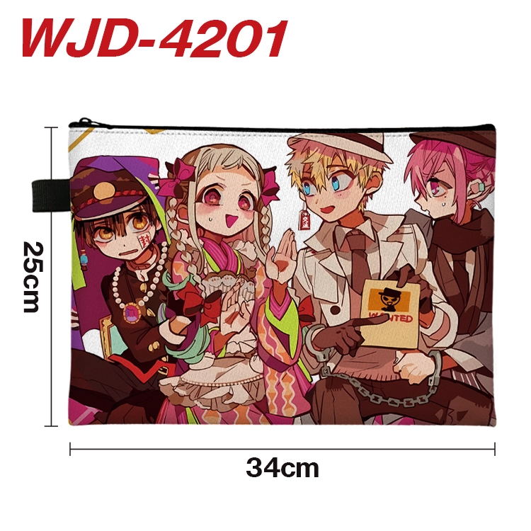 Toilet-bound Hanako-kun Anime Full Color A4 Document Bag 34x25cm   WJD-4201