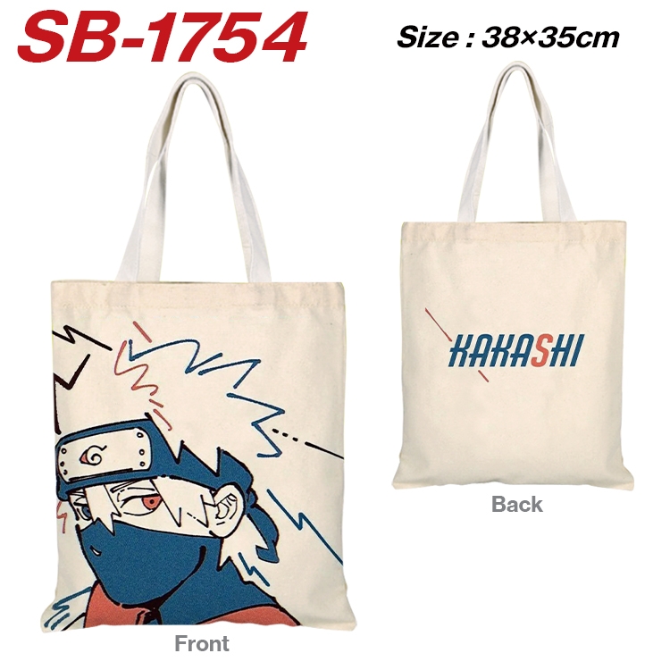 Naruto Anime Canvas Handheld Shoulder Bag Handbag Shopping Bag 38X35CM SB-1754