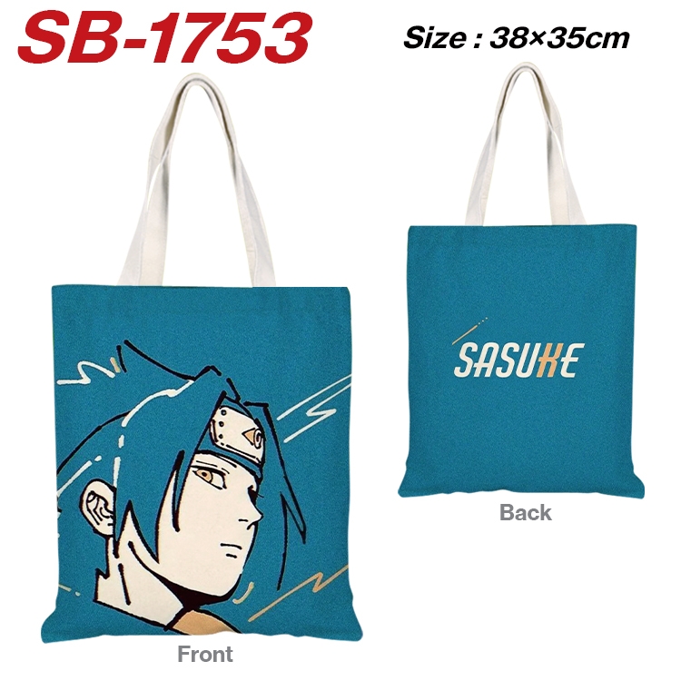 Naruto Anime Canvas Handheld Shoulder Bag Handbag Shopping Bag 38X35CM  SB-1753