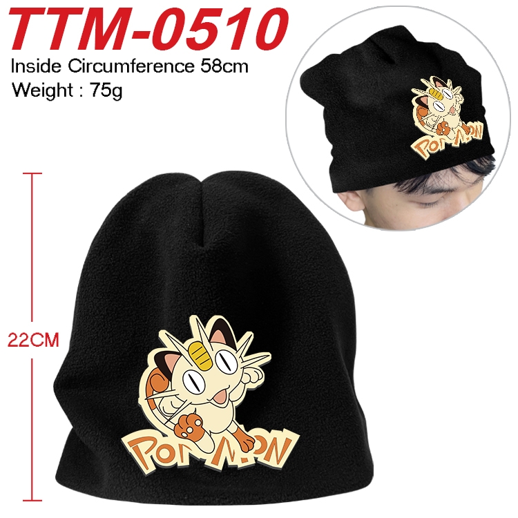 Pokemon Anime full-color printed plush hat 58cm  TTM-0510