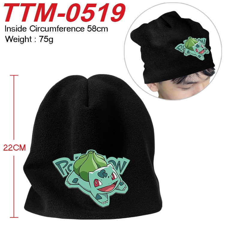 Pokemon Anime full-color printed plush hat 58cm TTM-0519