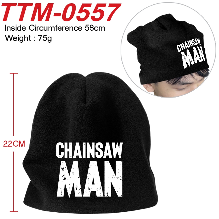 Chainsaw man Anime full-color printed plush hat 58cm  TTM-0557