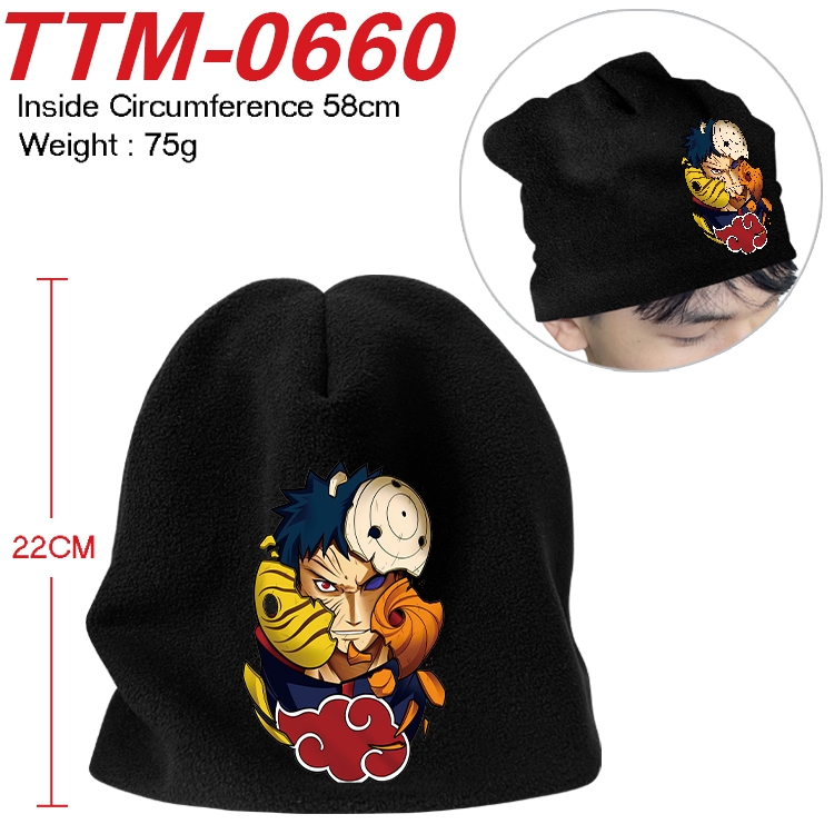 Naruto Anime full-color printed plush hat 58cm TTM-0660