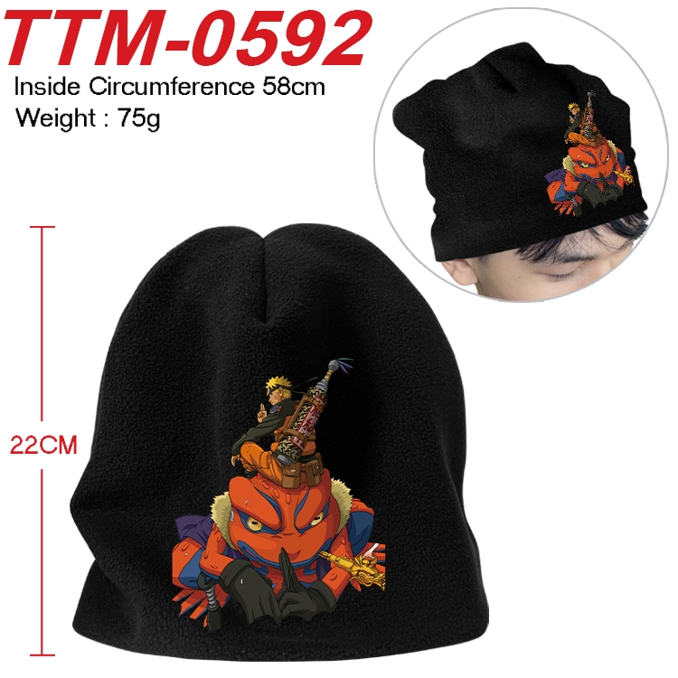 Naruto Anime full-color printed plush hat 58cm  TTM-0592