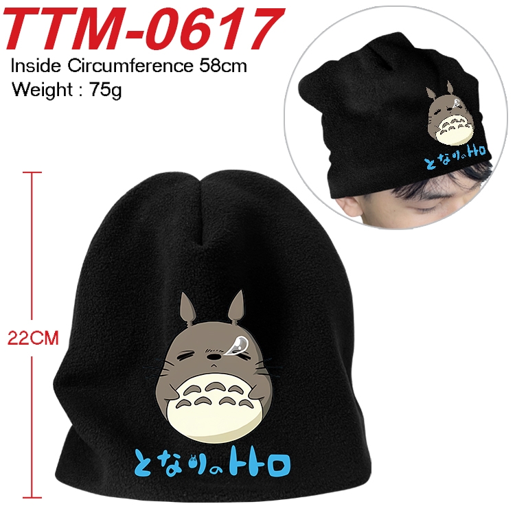 TOTORO Anime full-color printed plush hat 58cm TTM-0617