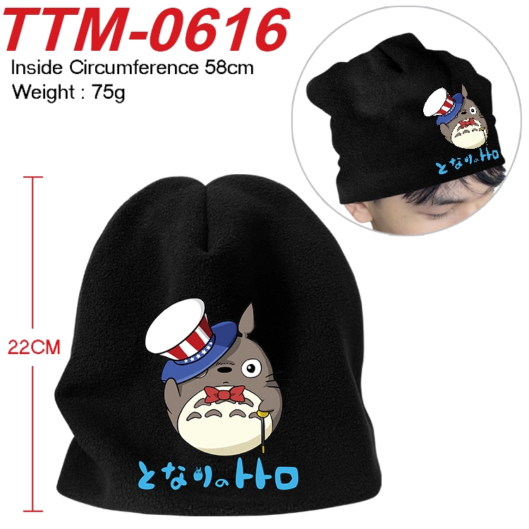 TOTORO Anime full-color printed plush hat 58cm TTM-0616