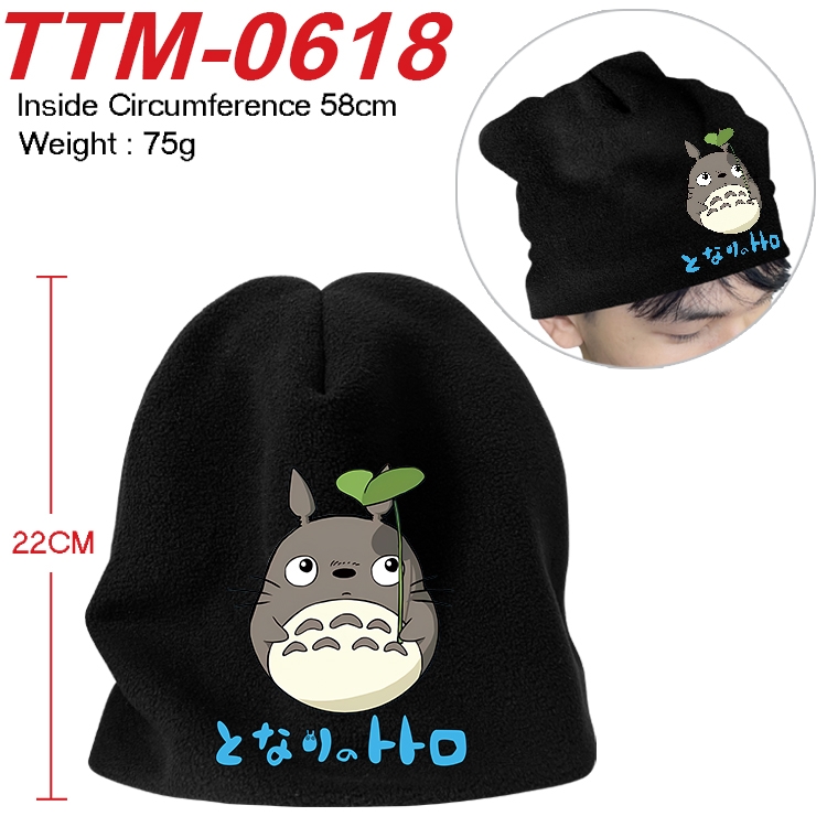 TOTORO Anime full-color printed plush hat 58cm TTM-0618