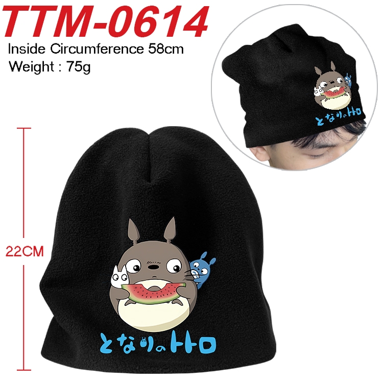 TOTORO Anime full-color printed plush hat 58cm  TTM-0614