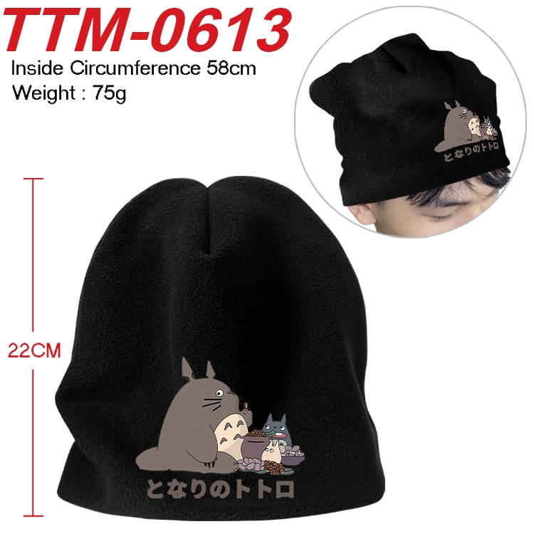 TOTORO Anime full-color printed plush hat 58cm TTM-0613