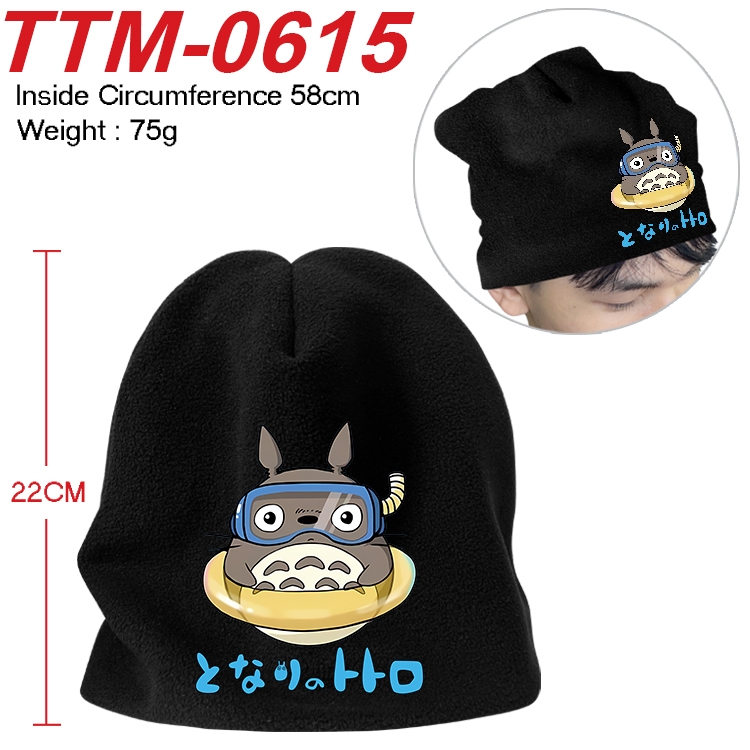 TOTORO Anime full-color printed plush hat 58cm TTM-0615