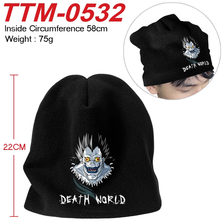 Death note Anime full-color printed plush hat 58cm TTM-0532