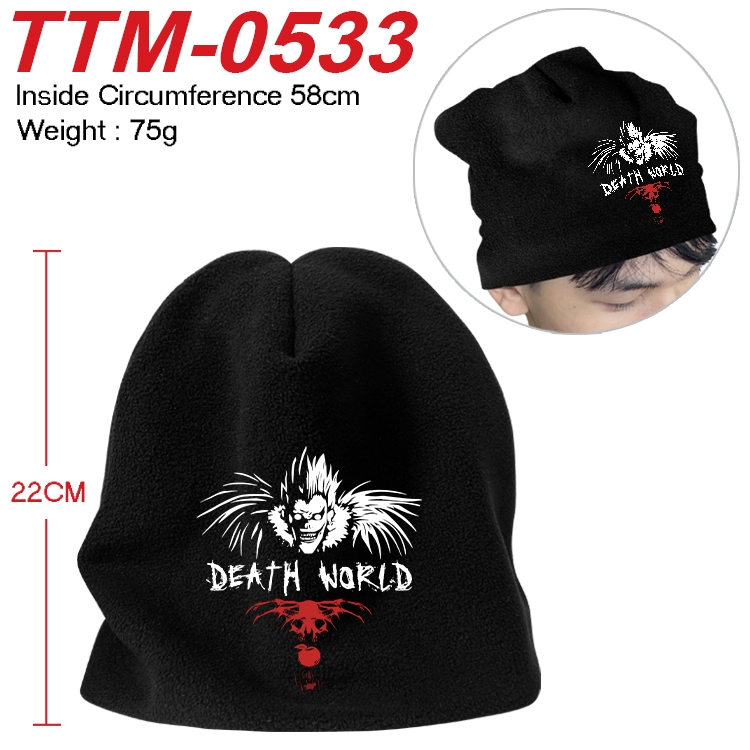 Death note Anime full-color printed plush hat 58cm TTM-0533