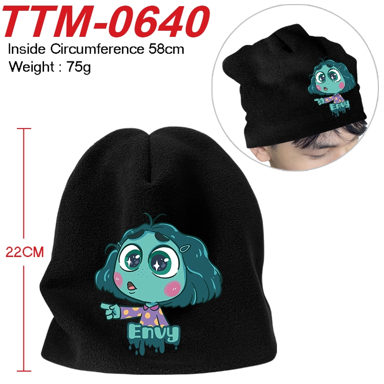 Inside Out Anime full-color printed plush hat 58cm TTM-0640