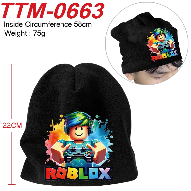 Roblox Anime full-color printed plush hat 58cm TTM-0663