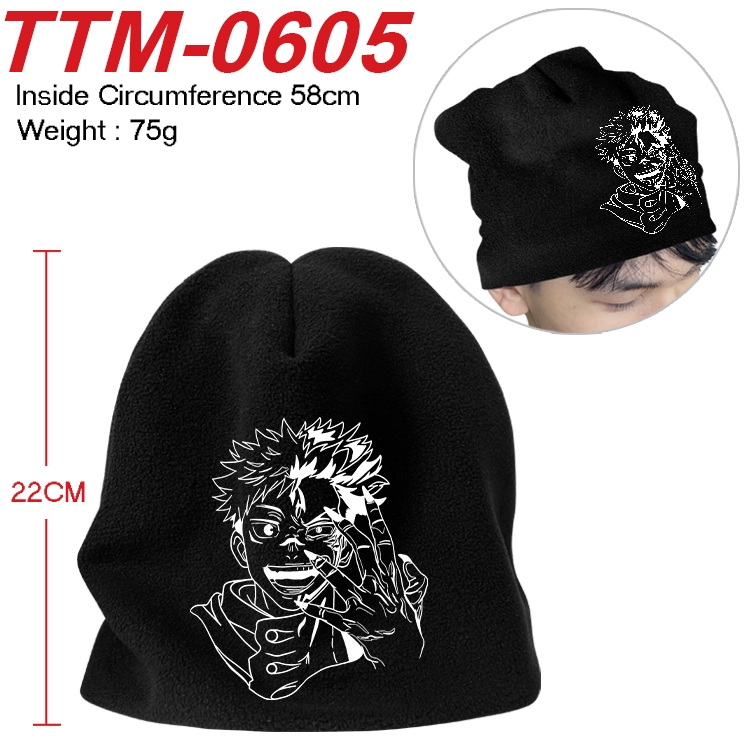 Jujutsu Kaisen Anime full-color printed plush hat 58cm TTM-0605