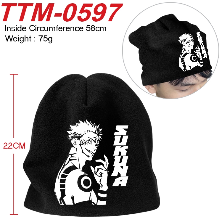 Jujutsu Kaisen Anime full-color printed plush hat 58cm TTM-0597