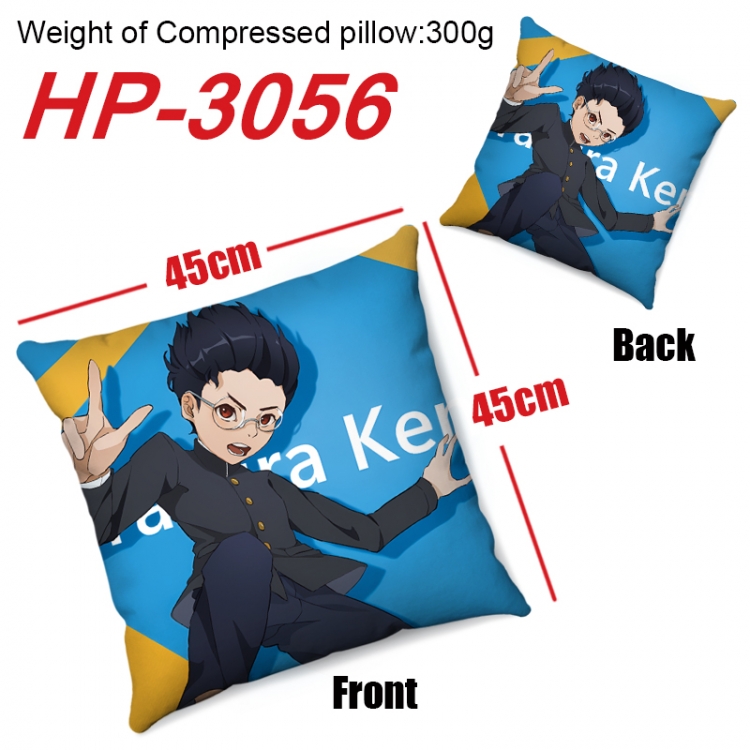 DANDADAN  Anime digital printing double-sided printed pillow 45X45cm NO FILLING HP-3056