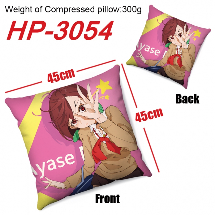 DANDADAN  Anime digital printing double-sided printed pillow 45X45cm NO FILLING  HP-3054