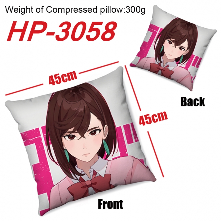 DANDADAN  Anime digital printing double-sided printed pillow 45X45cm NO FILLING HP-3058