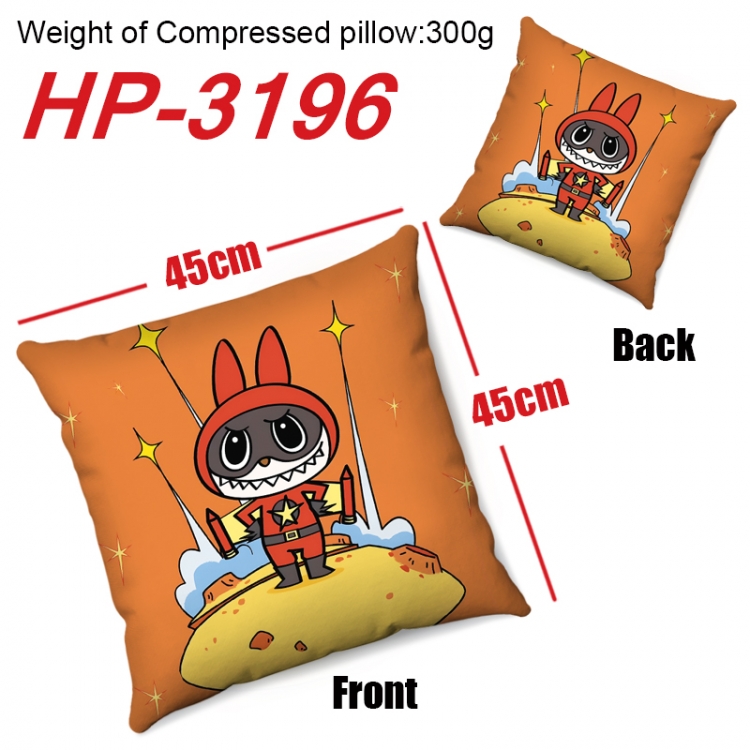 CrayonShin Anime digital printing double-sided printed pillow 45X45cm NO FILLING HP-3196