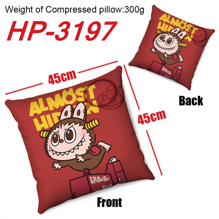 CrayonShin Anime digital printing double-sided printed pillow 45X45cm NO FILLING HP-3197