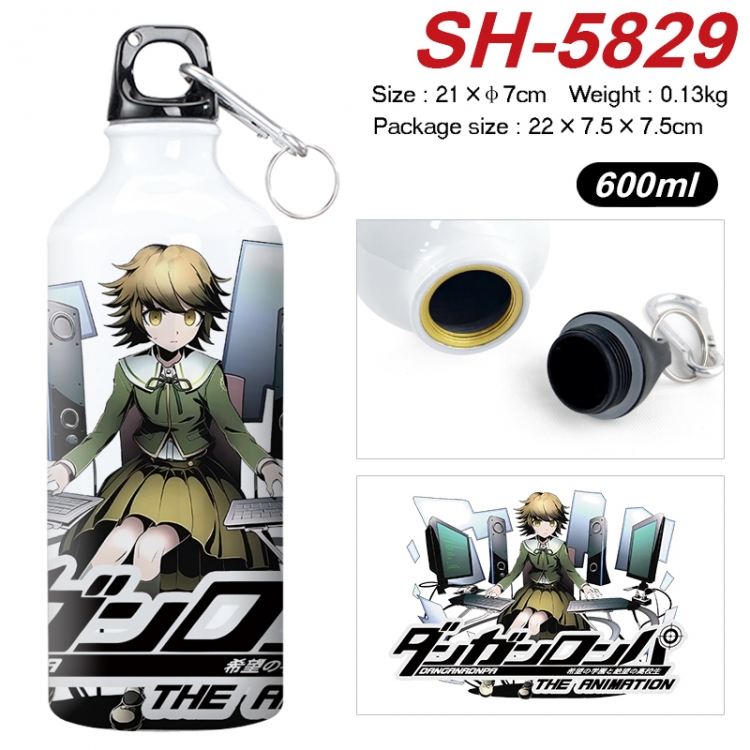 Dangan-Ronpa Anime print sports kettle aluminum kettle water cup 600ml 21x7cm  SH-5829