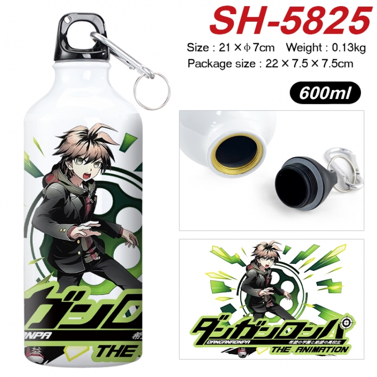 Dangan-Ronpa Anime print sports kettle aluminum kettle water cup 600ml 21x7cm SH-5825