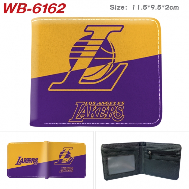 sport Animation color PU leather half fold wallet 11.5X9X2CM WB-6162