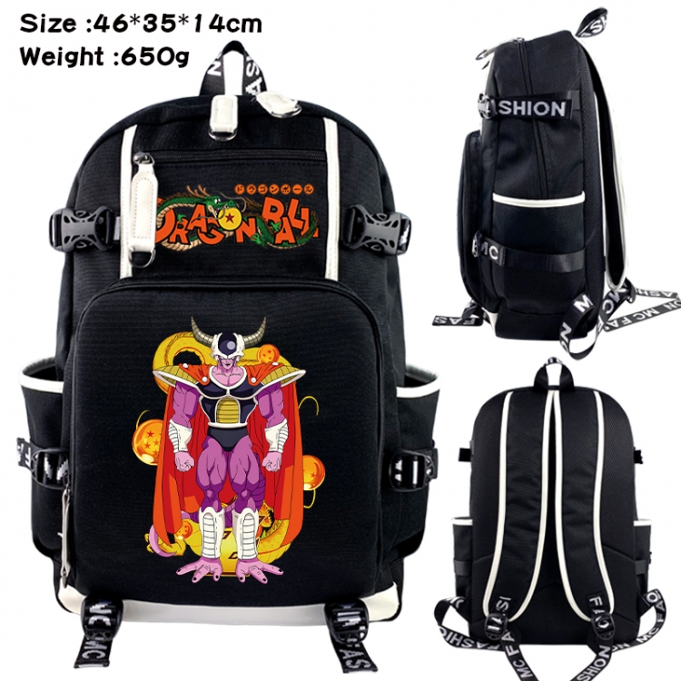 DRAGON BALL Data USB backpack Cartoon printed student backpack 46X35X14CM 650G