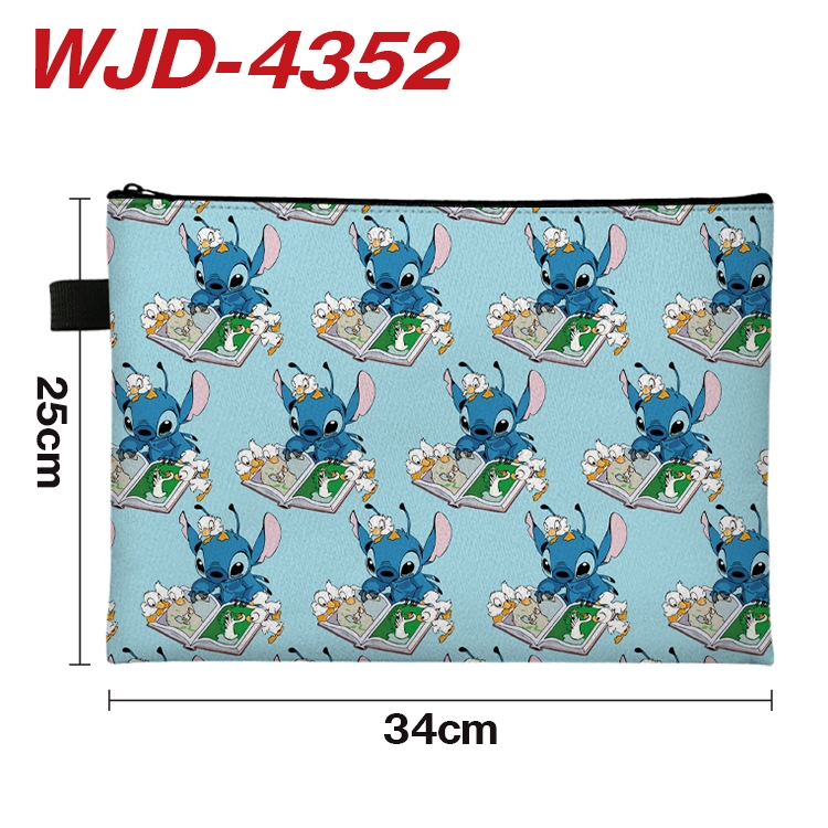 Lilo & Stitch Anime Full Color A4 Document Bag 34x25cm