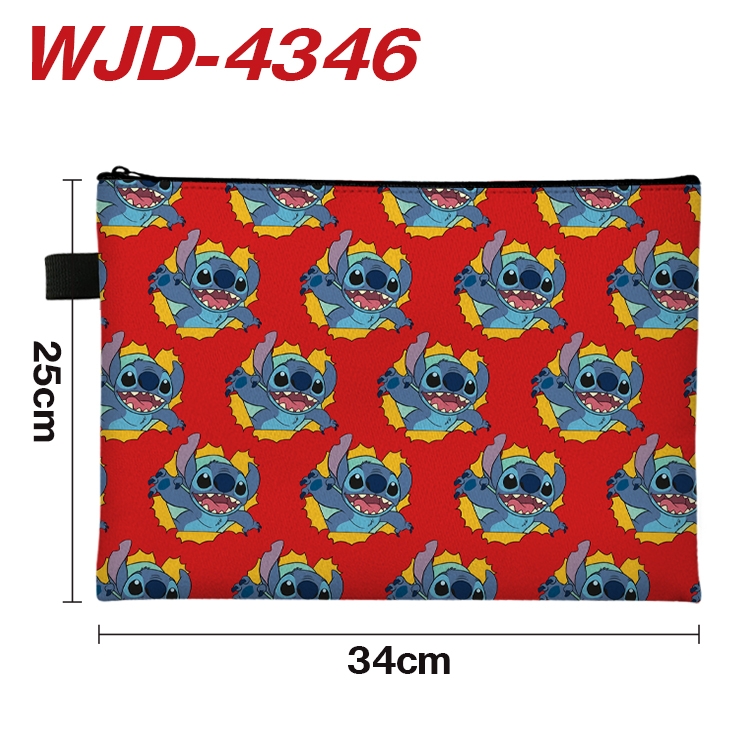 Lilo & Stitch Anime Full Color A4 Document Bag 34x25cm