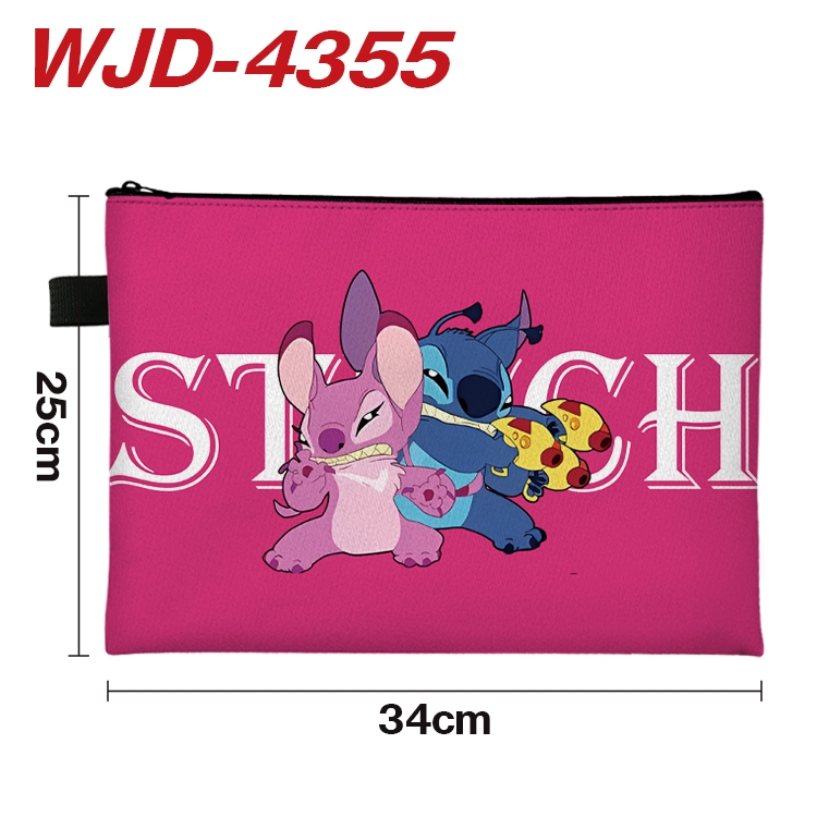 Lilo & Stitch Anime Full Color A4 Document Bag 34x25cm