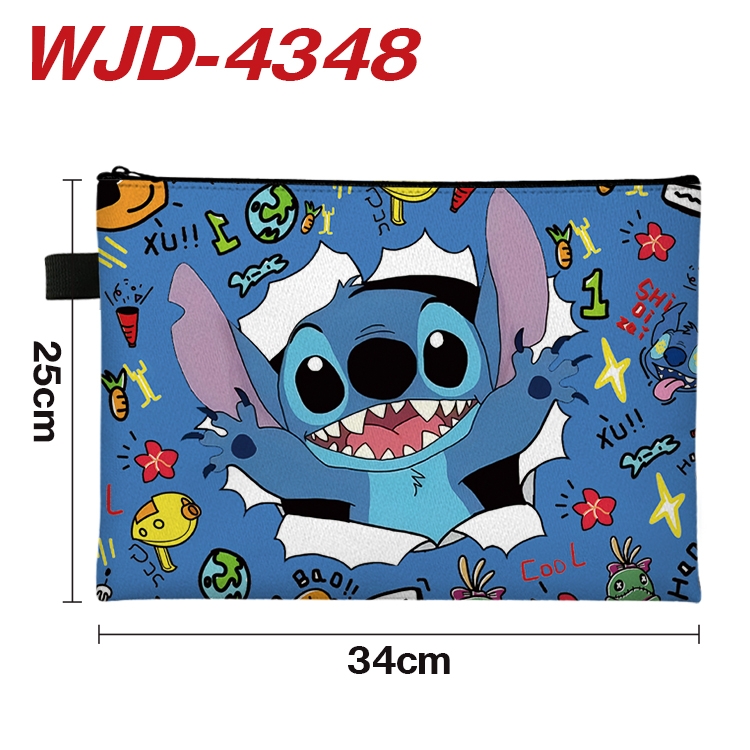 Lilo & Stitch Anime Full Color A4 Document Bag 34x25cm