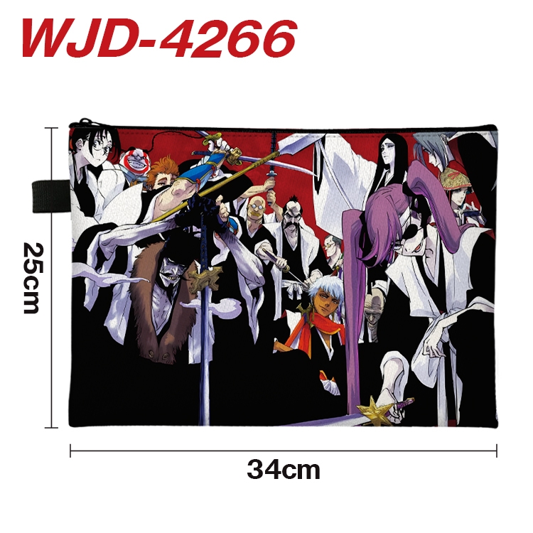 Bleach Anime Full Color A4 Document Bag 34x25cm WJD-4266