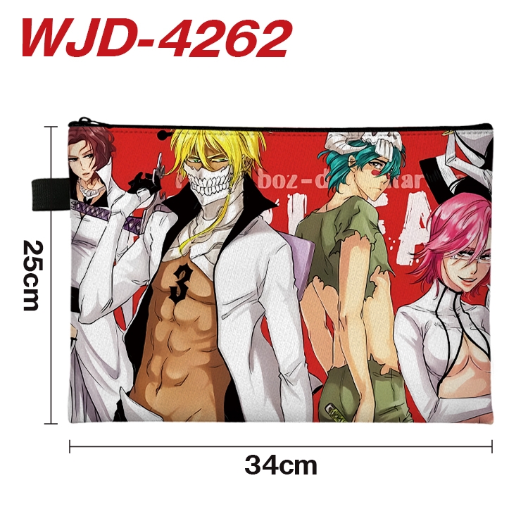 Bleach Anime Full Color A4 Document Bag 34x25cm WJD-4262