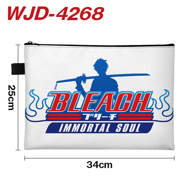 Bleach Anime Full Color A4 Document Bag 34x25cm  WJD-4268