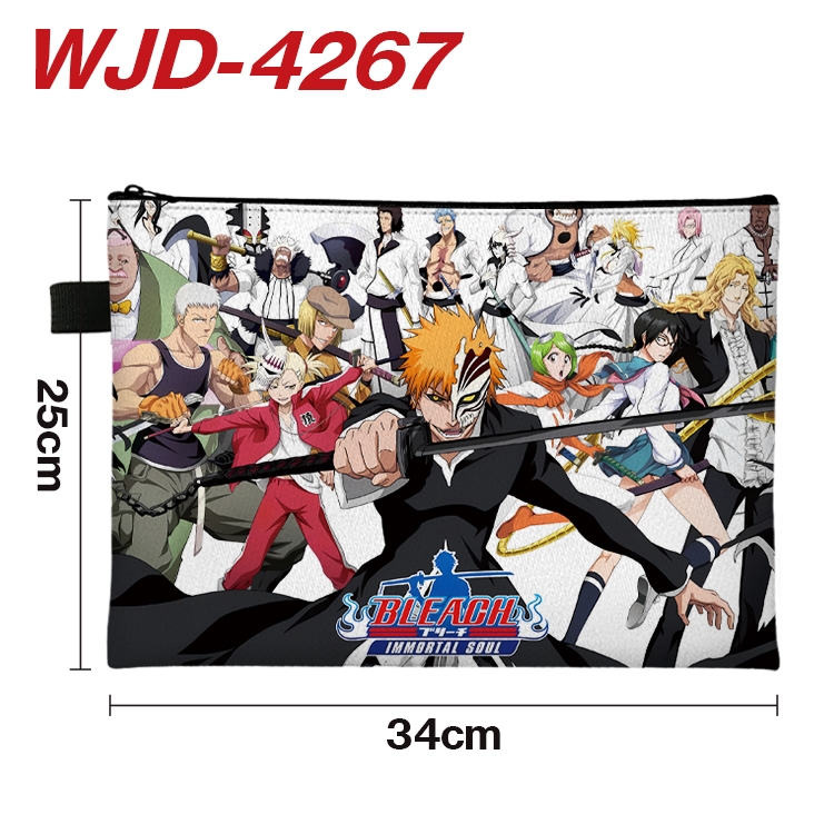 Bleach Anime Full Color A4 Document Bag 34x25cm WJD-4267